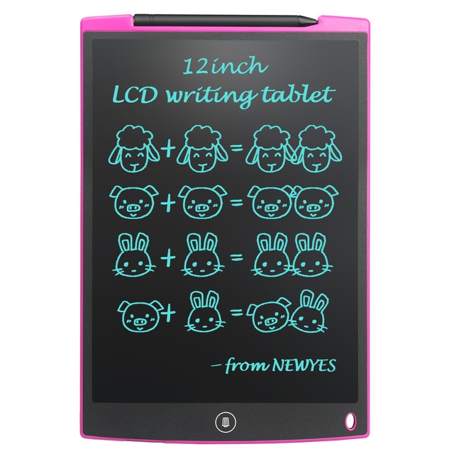 12 Inch LCD Writing Tablet Electronic Drawing Doodle Board Digital Graphic Handwriting Pad Gift for Kids Early Educational Toys