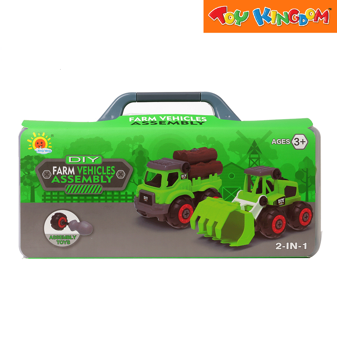 Green 2in1 Dismantling Vehicle Playset Lazada PH