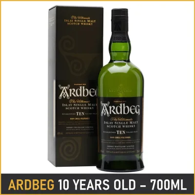Ardbeg 10 Year Old Islay Singlemalt Scotch Whisky 700ml
