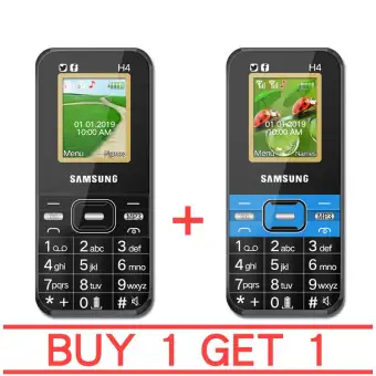 Samsung H4 Original Dual Sim Keypad Mobile Phone Buy 1 Get 1