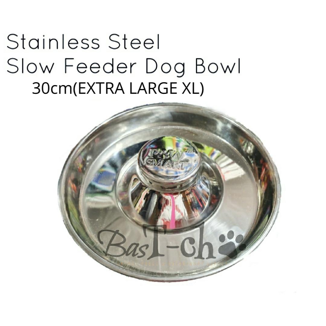 extra large slow feeder dog bowl