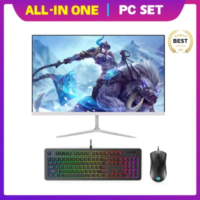 ALL IN ONE PC (i5 7th GEN / 24" Monitor / Plug And Play / Free Keyboard and Mouse) /Space Saver / Slim / Heavy Duty / Good For Work From Home / Microsoft Word 2016 / Photoshop 2020 / Online Learning / Online School / Gaming PC / Personal Computer