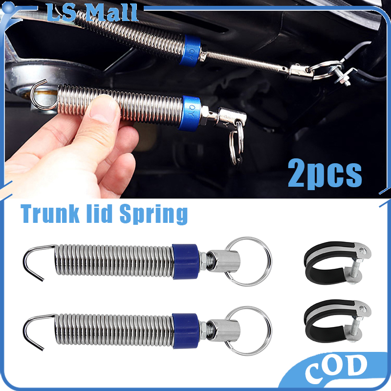 2pcs Car Trunk lid Spring Metal Adjustable Car Trunk Boot Lid Lifting Spring  Device Car Accessories