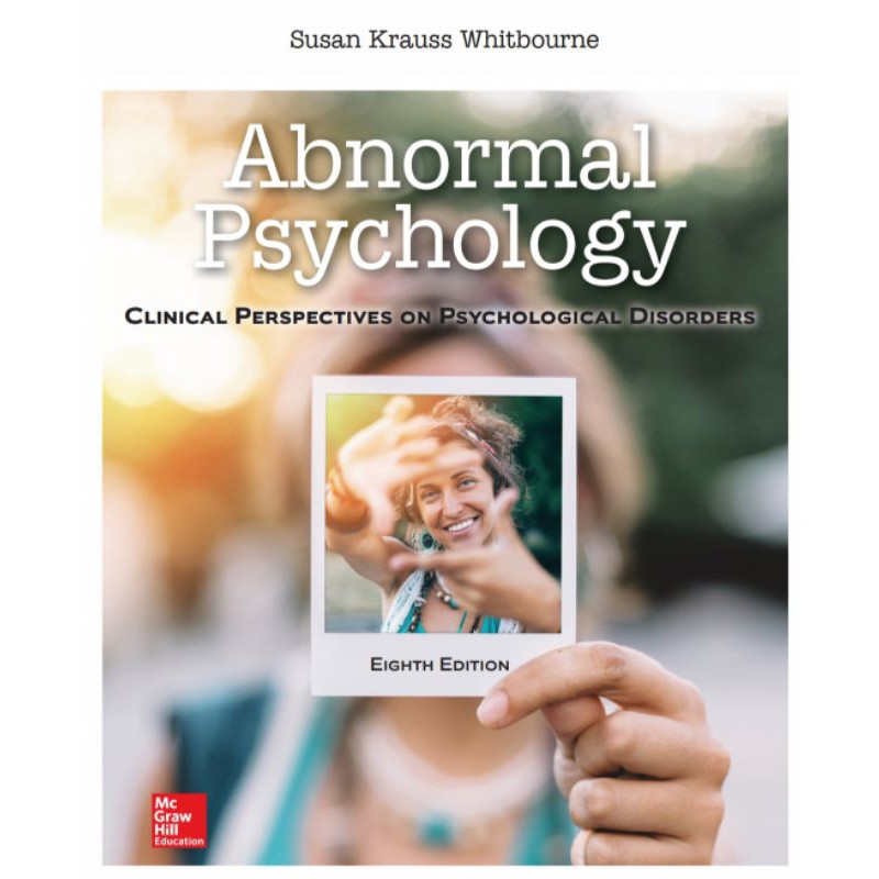 Abnormal Psychology (Susan Krauss Whitbourne) Hardbound | Lazada PH