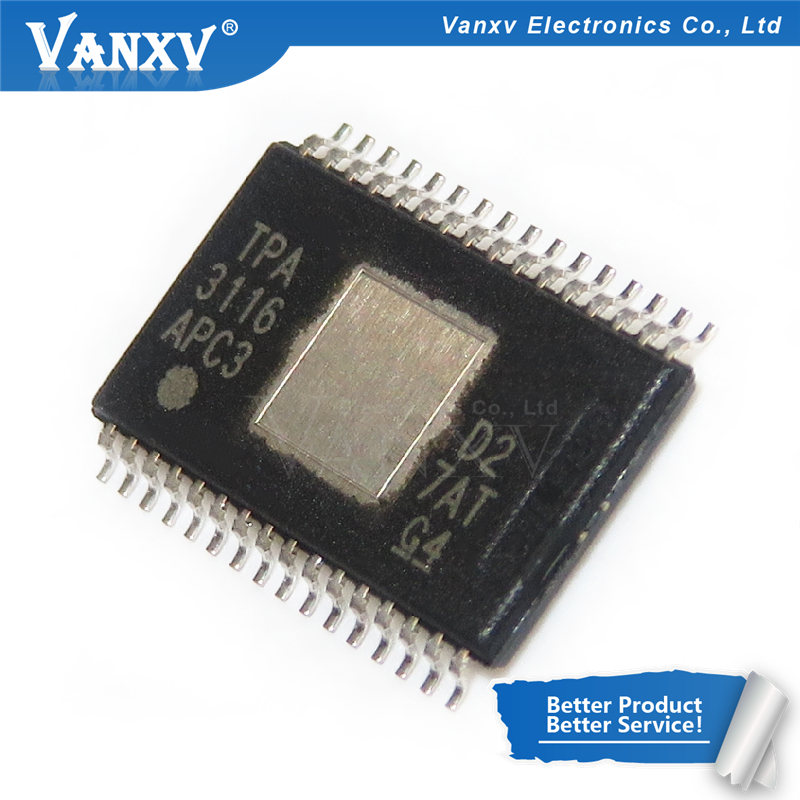 TPA3116D2 Audio Amplifier IC Pinout, Datasheet, Equivalent,, 45% OFF