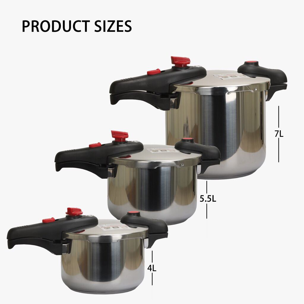 Pressure Cooker TOHA Rice Cooker 4L 5.5L 6L Multi Cooker for gas stove