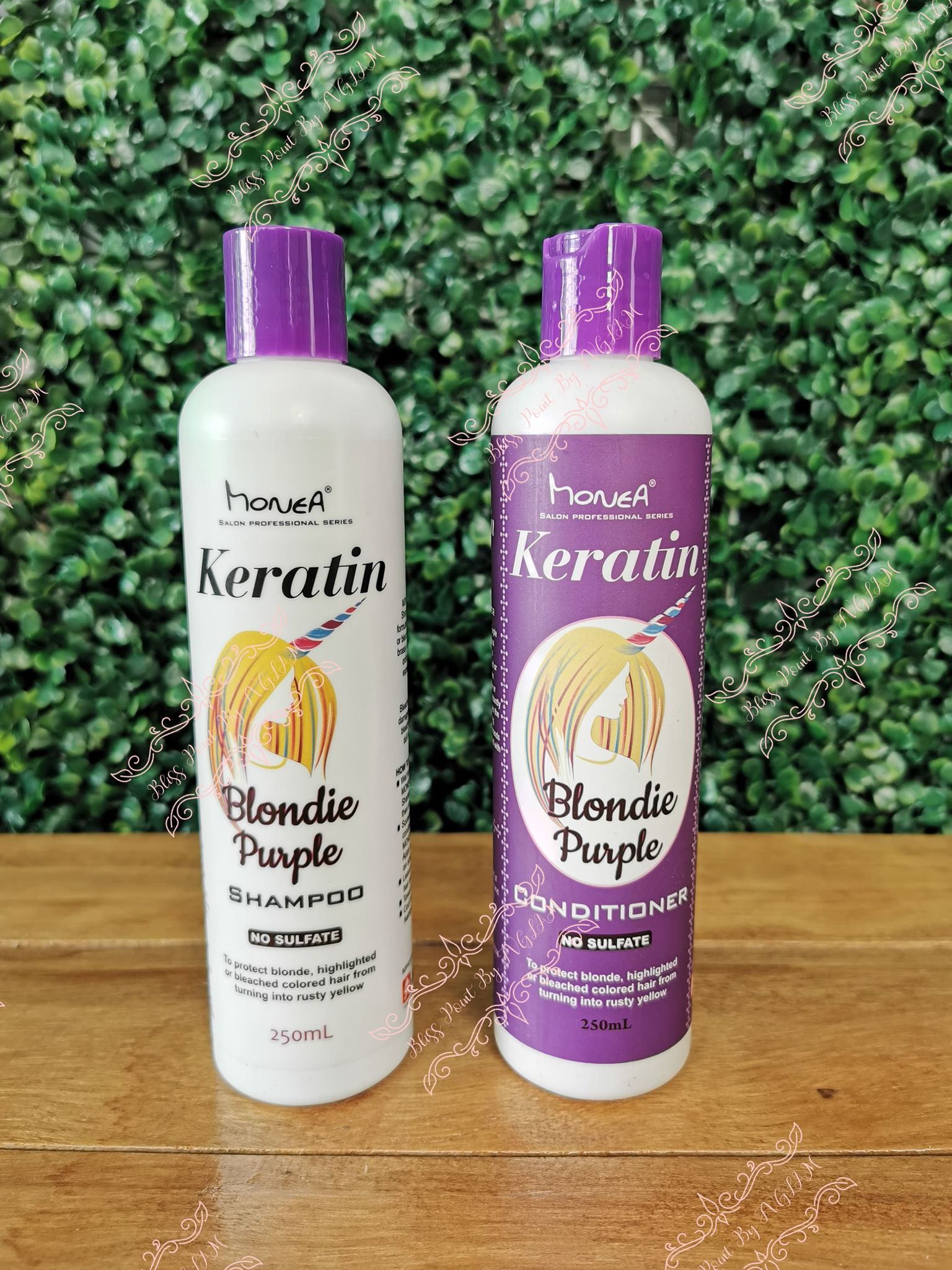 Monea Keratin Blondie Purple Shampoo/Conditioner 250ml Monea Keratin