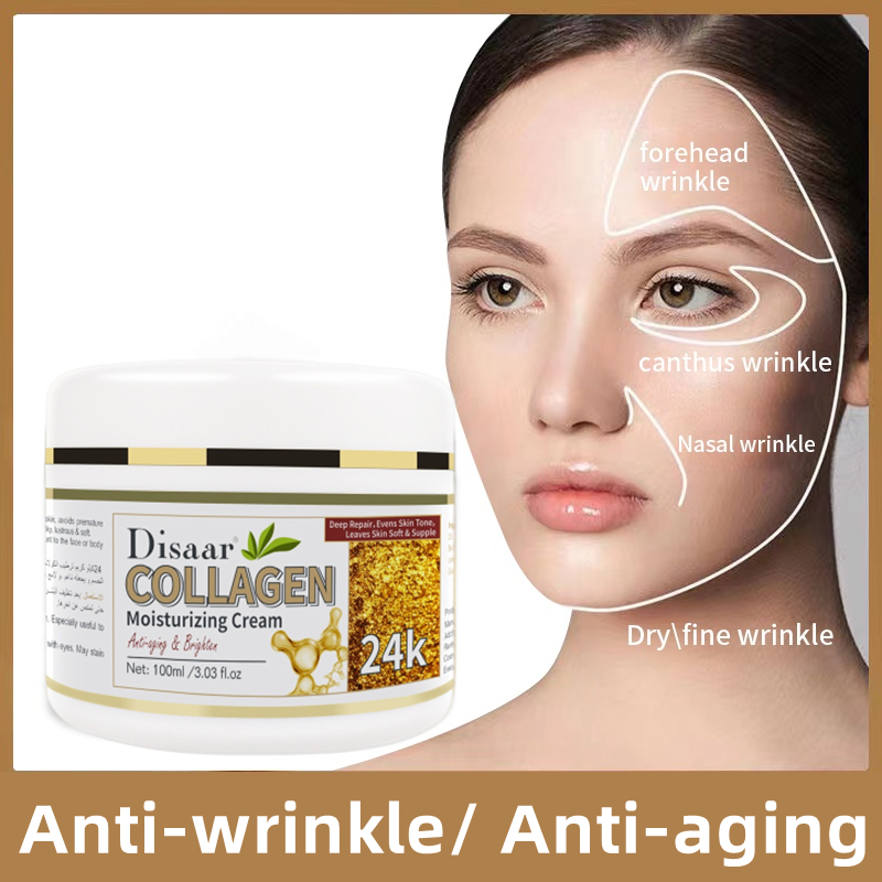 DISAAR Collagen Face Cream Whitening Moisturizing Antiwrinkle Antiage