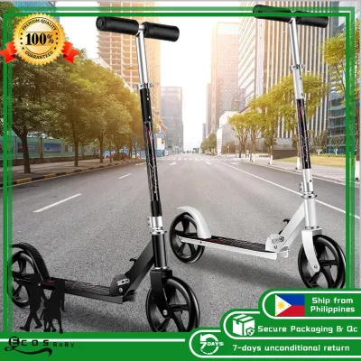 (Ready Stock)Scooter for Adults Teens Adjustable Scooter Smooth Commuter Scooter for Kids