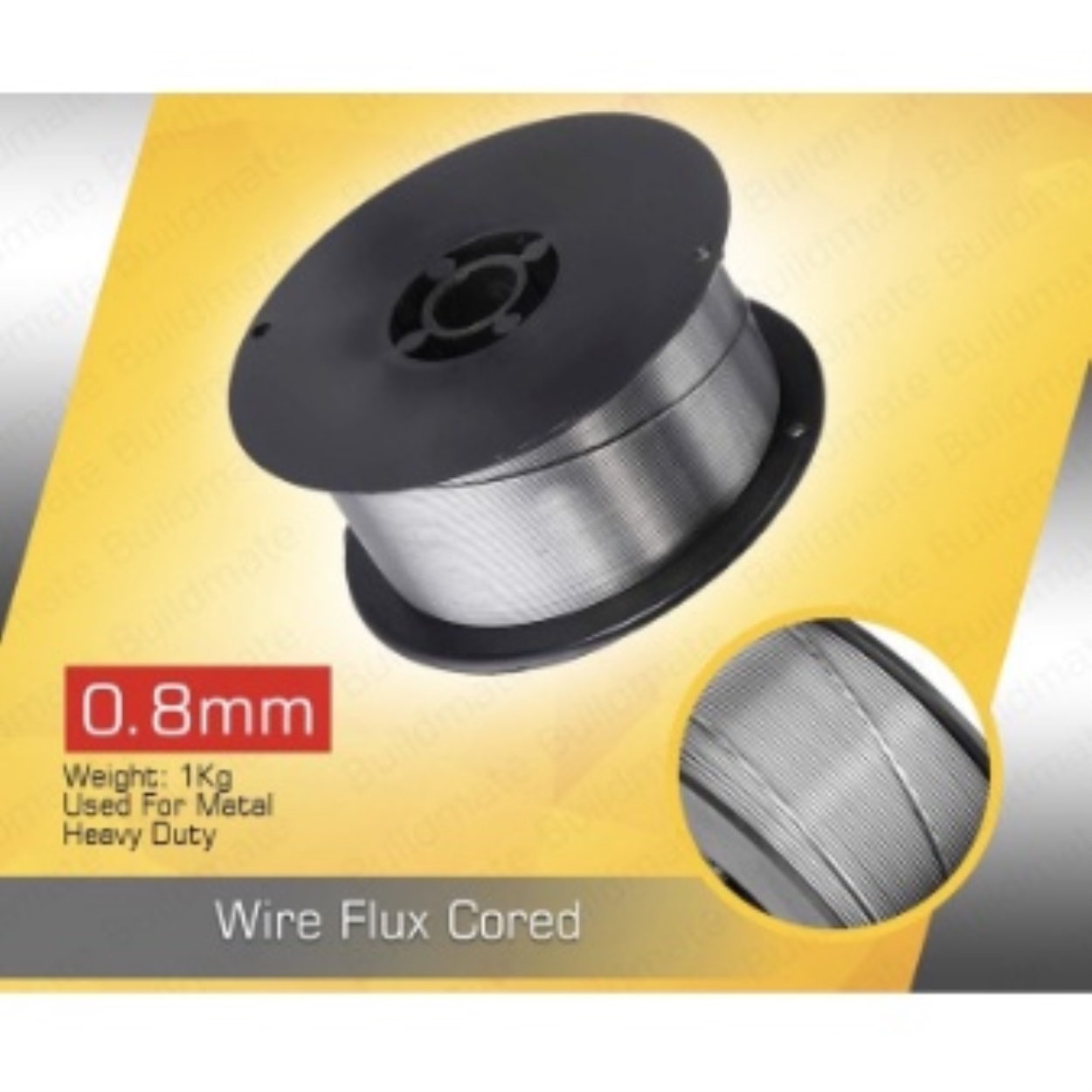 MIG Wire airless core 0.8mm 1kg mild steel/bon steel | Lazada PH