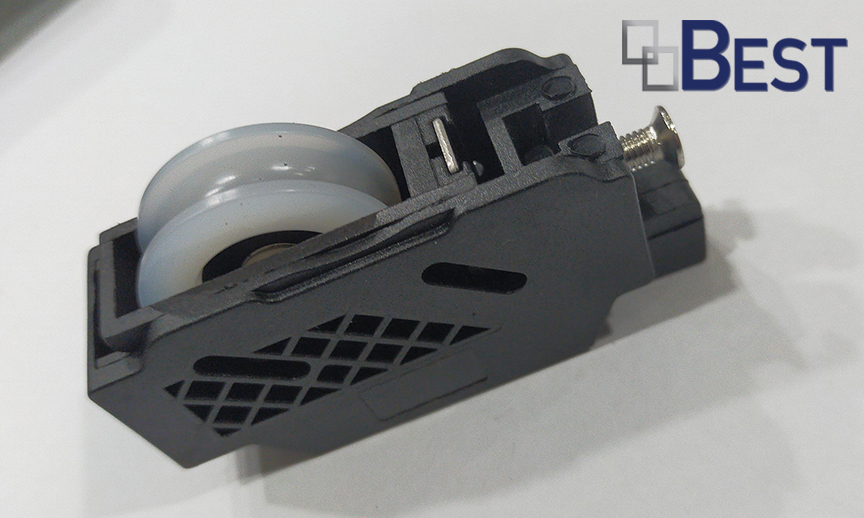 SD Black Nylon Roller Plastic Casing with Bearing Single or Double ...