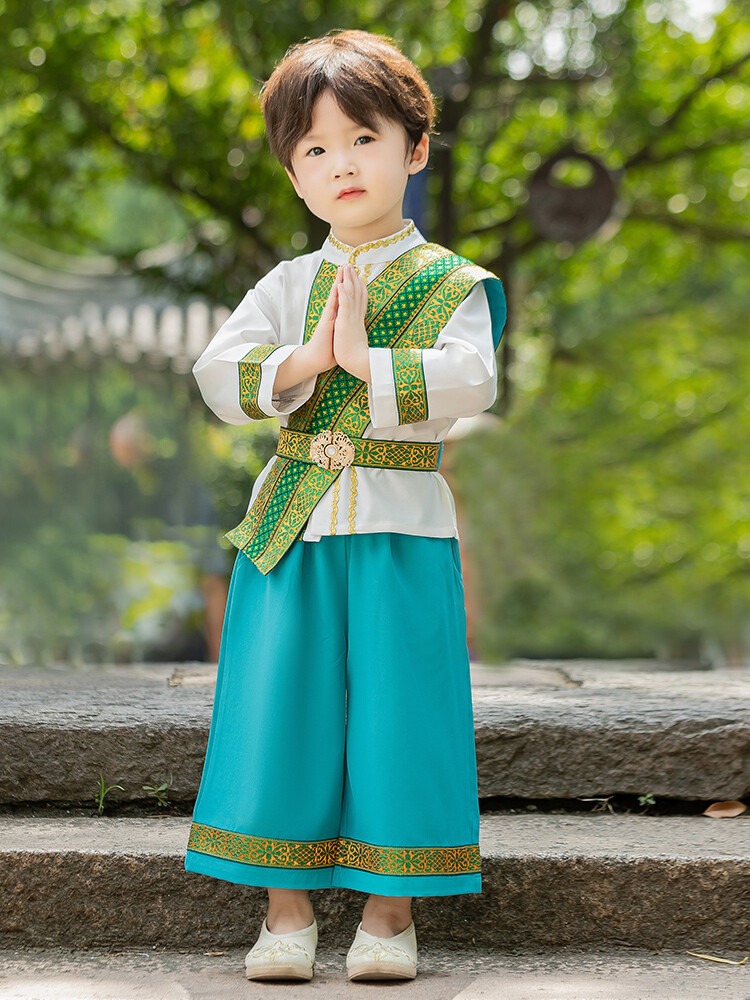 United Nations Thailand Brunei Myanmar Laos Cambodia Boy Costume