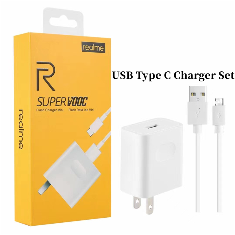 Fast Charger for Realme C11 C12 C15 C25 C21Y C25Y C3 50W Charging