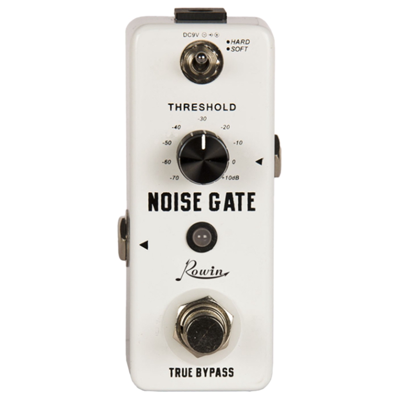 Rowin Noise Gate Guitar Pedal Guitar Effect Noise Reduction Effect for Electric Guitar Hard Soft Modes
