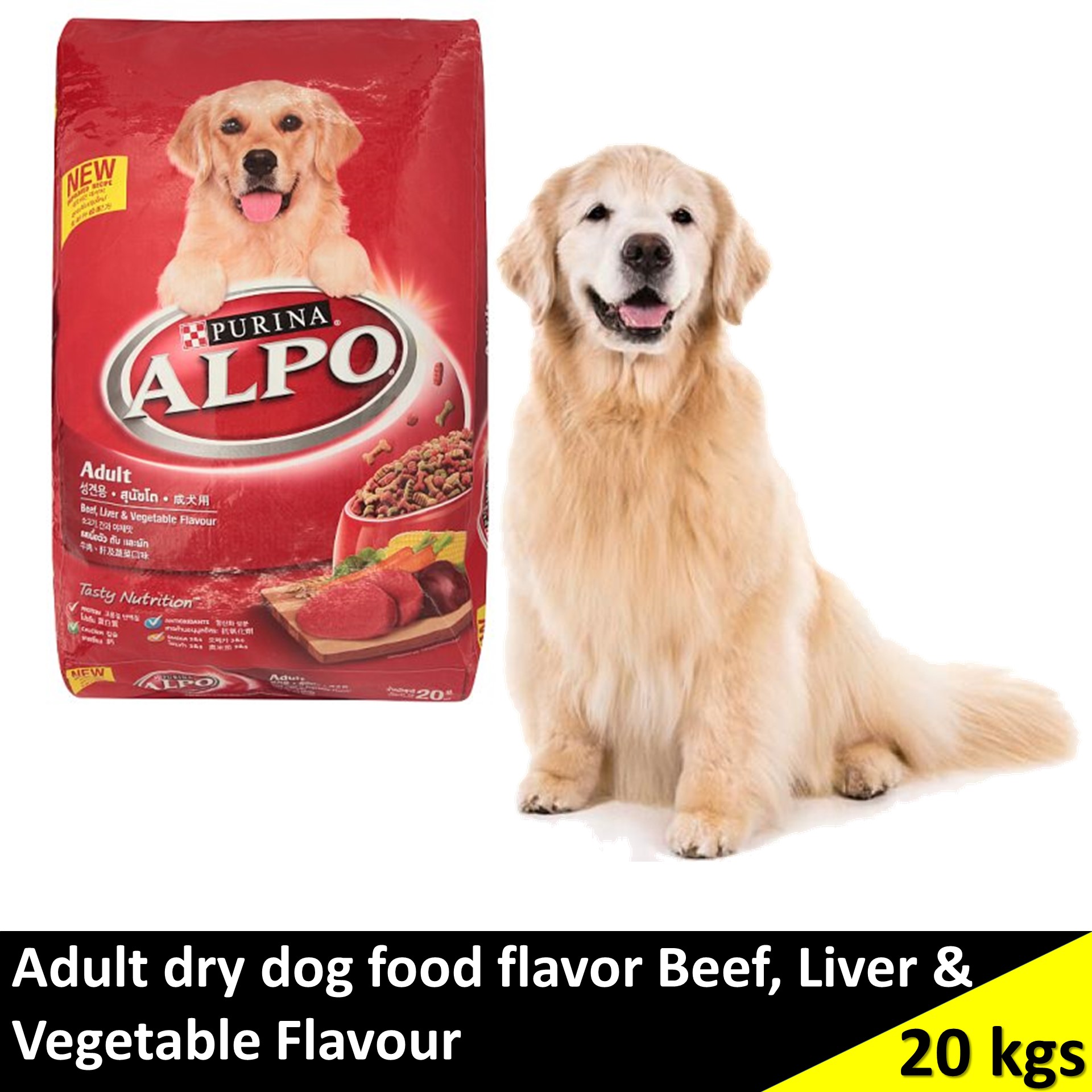 Alpo Beef, Liver & Vegetable Adult Dry Dog Food