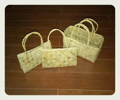 Mini Handmade Bags (Bayong) (Small - 5 x8 x4 )