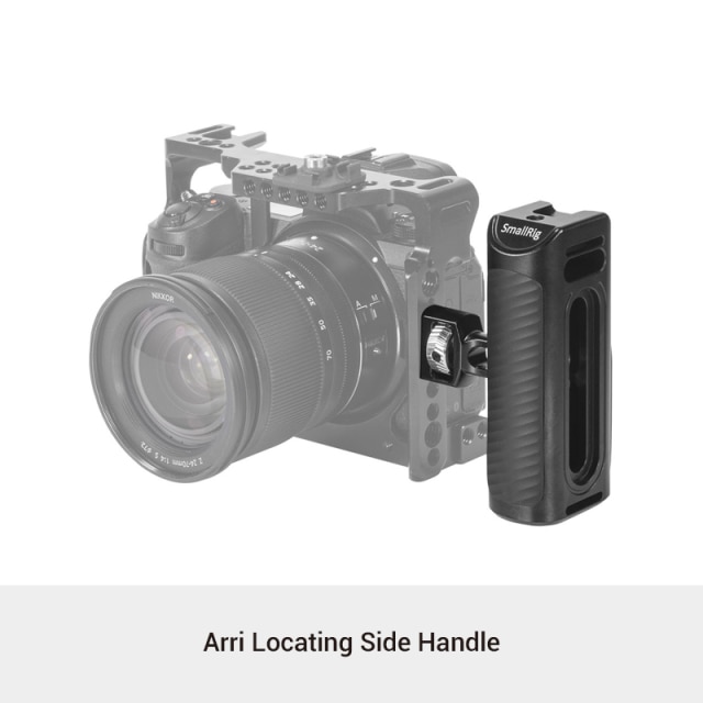 Smallrig Mini Camera Side Handle Handgrip With Two 1/4”20 Screws Mount