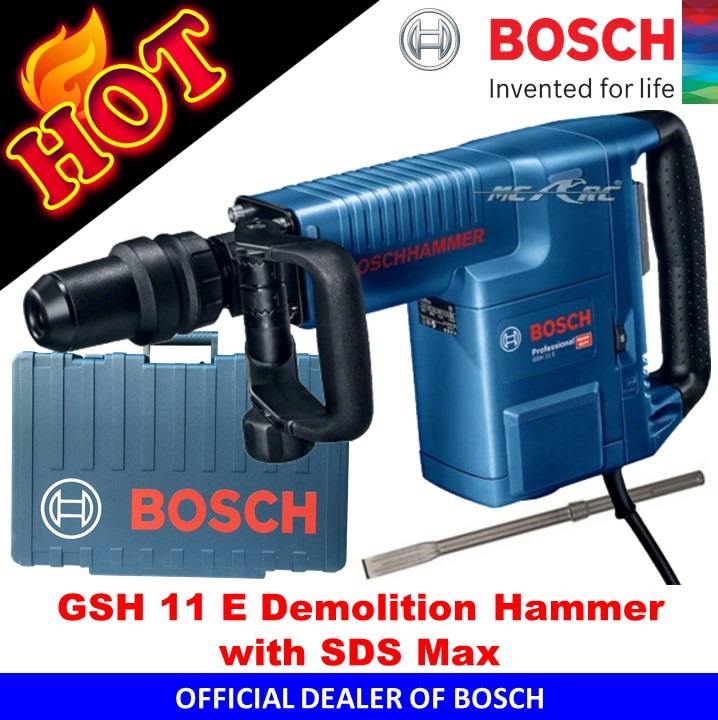Bosch GSH 11 E Demolition Hammer with SDS Max Original MC ARC