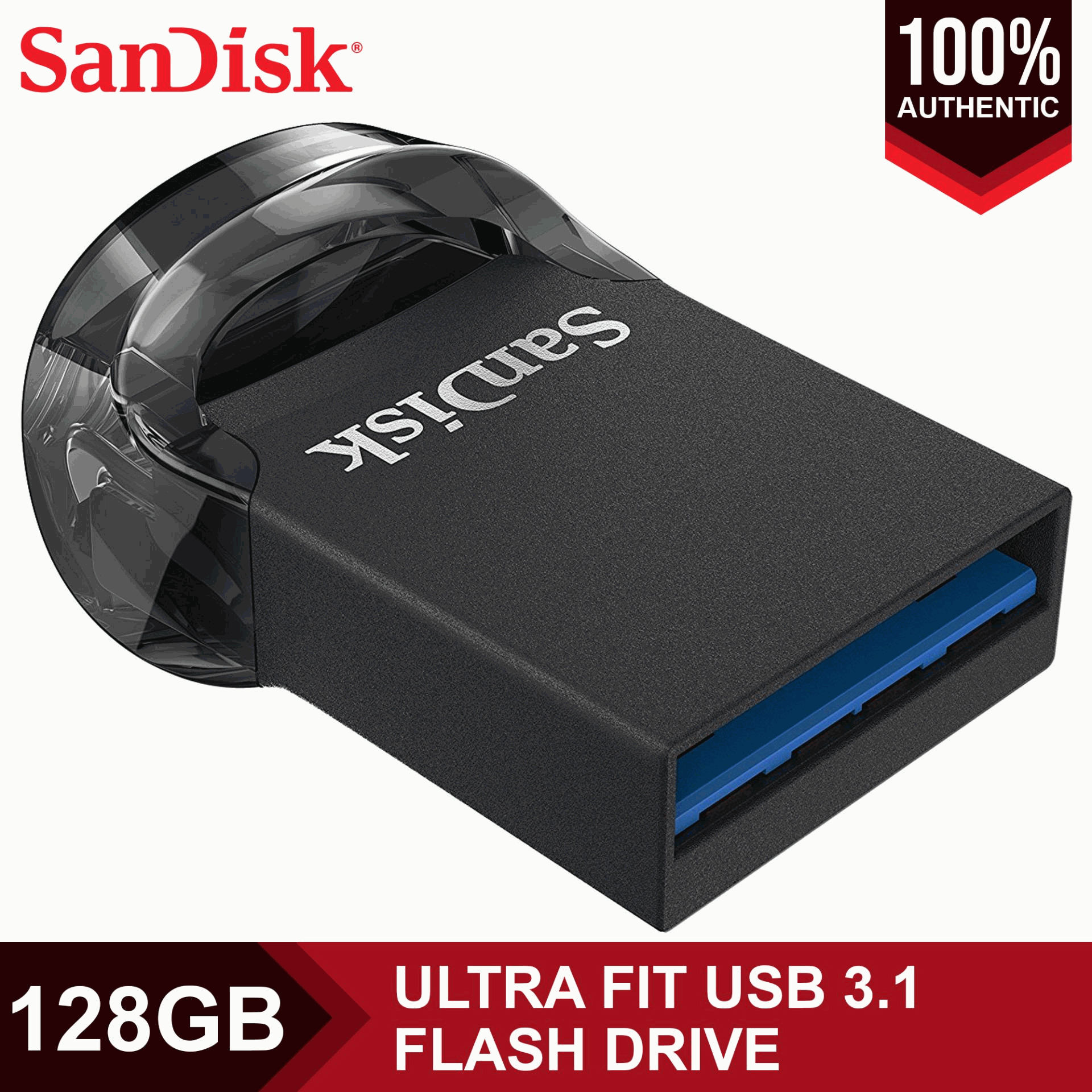 SanDisk Ultra Fit 128GB USB Flash Drive SDCZ430 Lazada