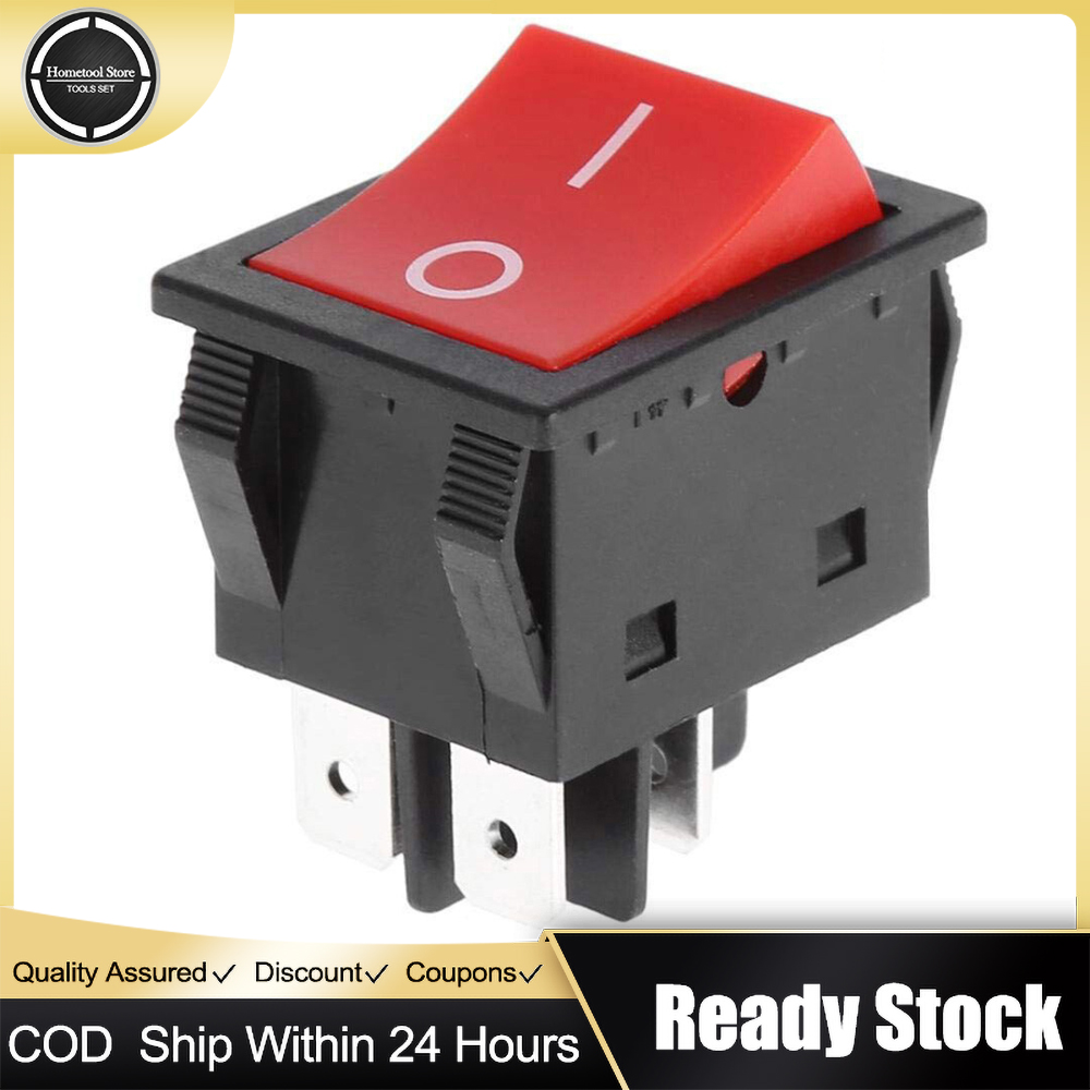 Electric Welding Machine Power Switch With Red Light 30A 250VAC ...