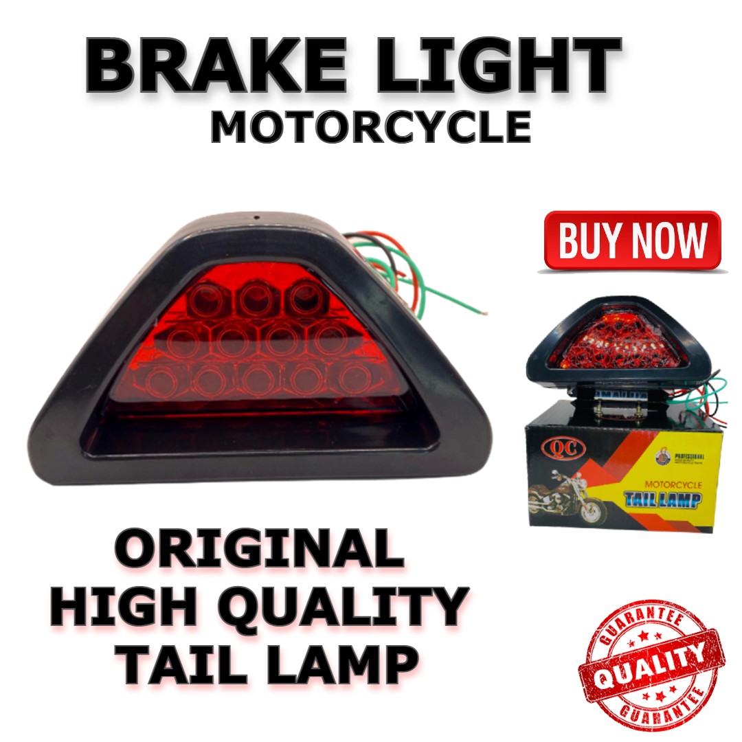 YAMAHA AEROX V2 MOTORCYCLE BRAKE LIGHT TRIANGLE TAIL LIGHT LAMP