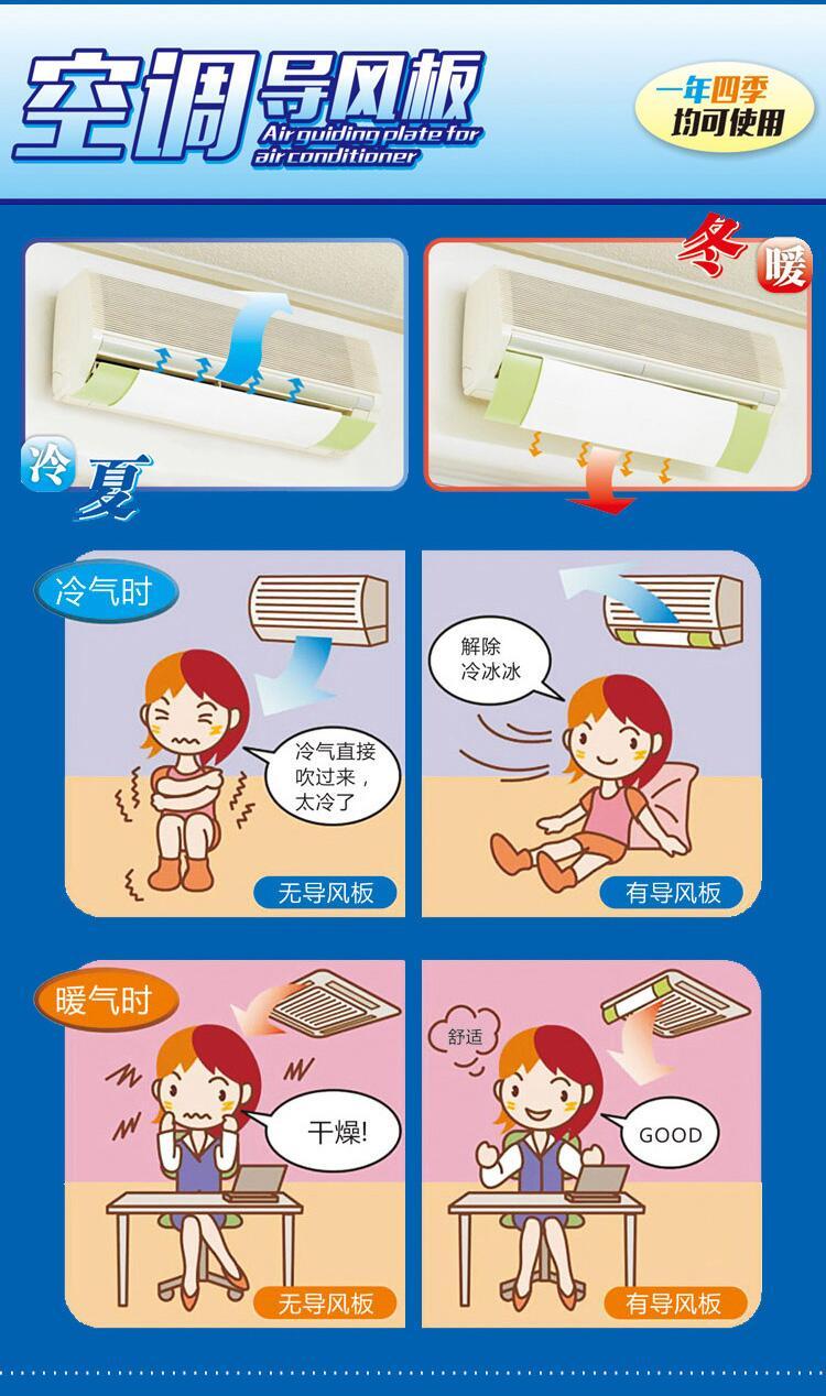 Split Type or Ceiling Central Casette Type Aircon AC Vent Wind