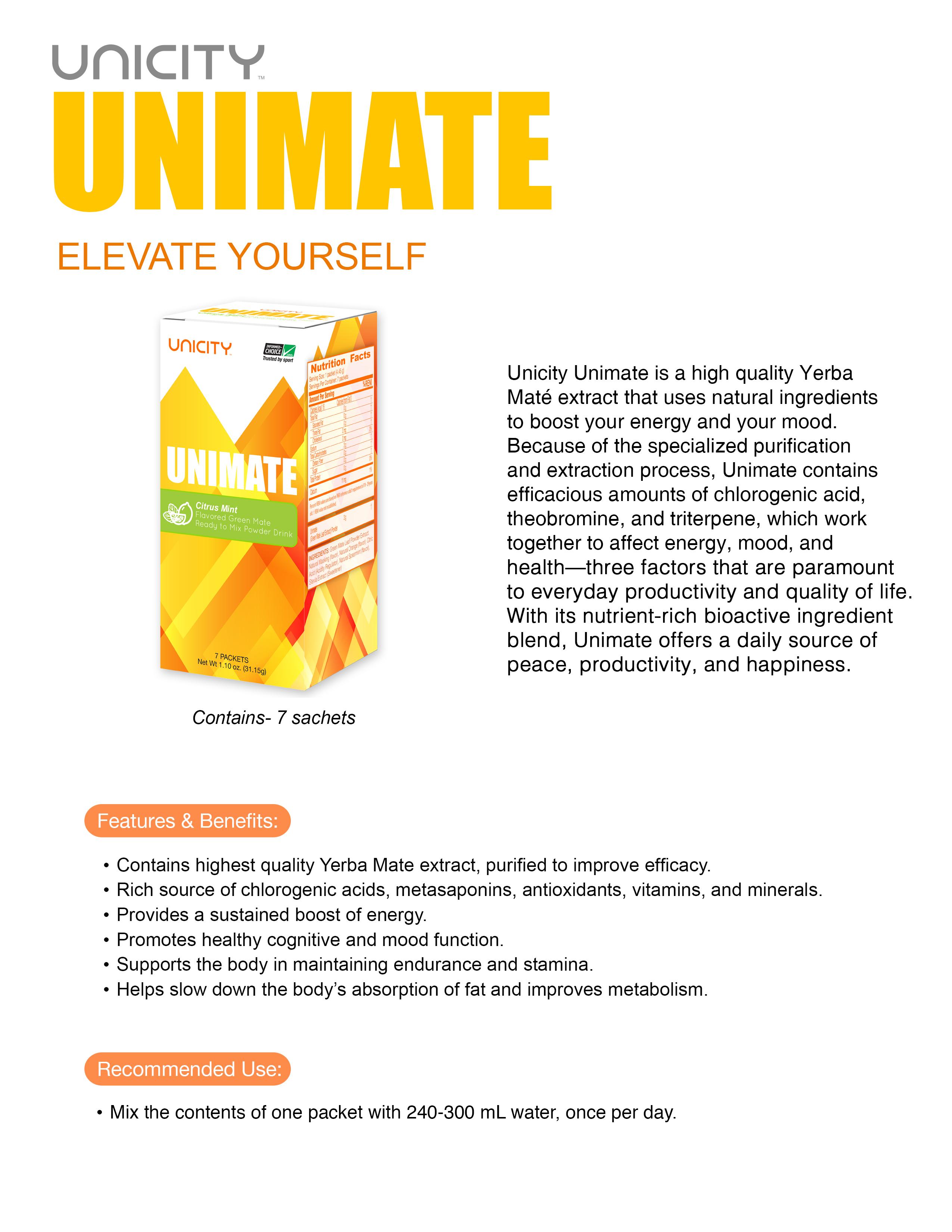 FEEL GREAT BALANCE + UNIMATE CITRUS MINT PACK 