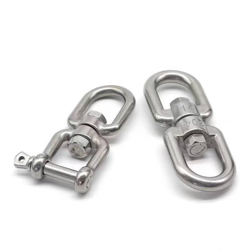 5PCS Swivel Hooks, Double Ended Swivel Eye Hook, 304 Stainless Steel Swivel  Hook Used to Connect Steel Wire Ropes : : Industrial & Scientific