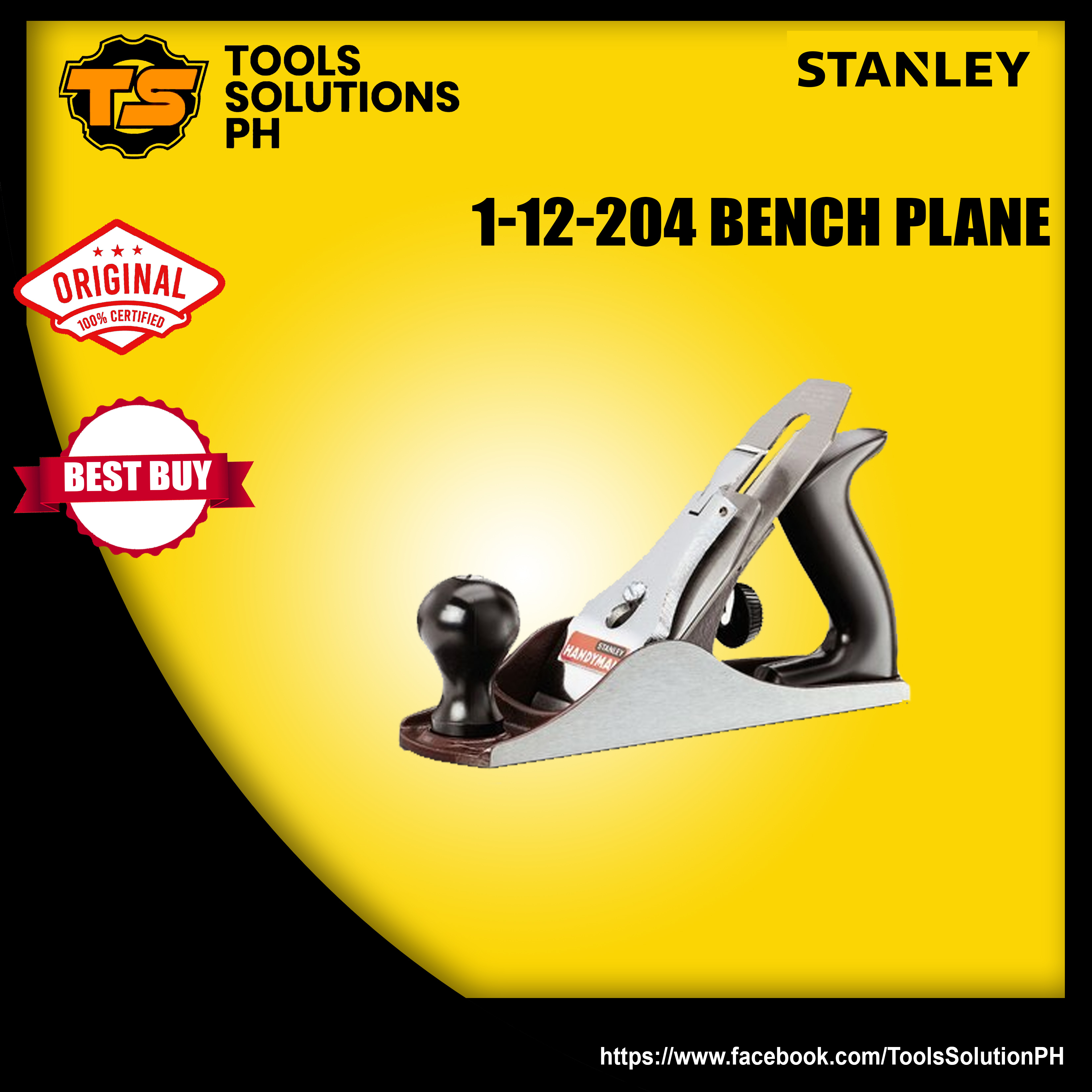 STANLEY HANDTOOLS 112204 BENCH PLANE Lazada PH