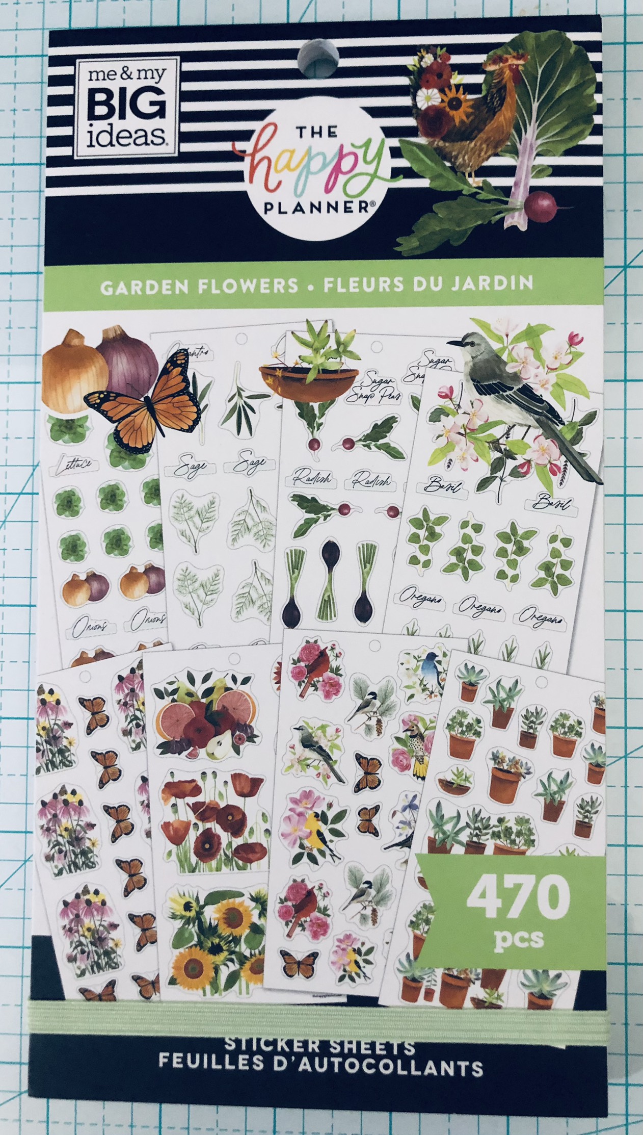 Happy Planner Garden Flowers Sticker Book 470 Lazada PH