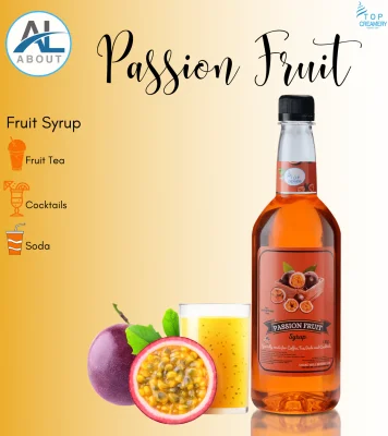 PASSION Fruit Syrup ( 1kg ) | TOP CREAMERY