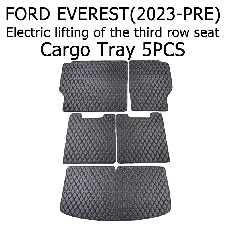 Ford Everest 20232024 cargo tray Ford Everest Sport / Titanium Trunk