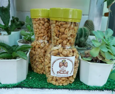 Garlic Peanuts (350 GRAMS in JAR)