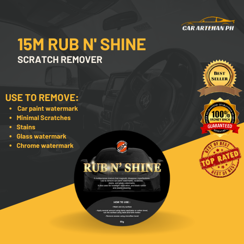 BEST SELLING ORIGINAL 15M RUB N' SHINE Car Scratch Remover Headlight