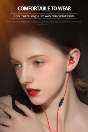 Habuy 3.5 มม. IPX4 กันน้ำ S9 หูฟังมีสายชุดหูฟังชนิดใส่ในหูเพลง HIFI หูฟัง GAMING หูฟังพร้อมไมโครโฟนสำหรับสมาร์ทโฟน