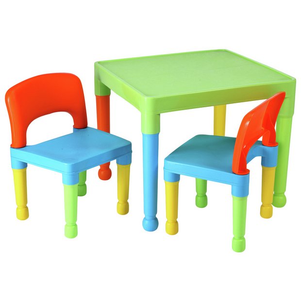 plastic table chair