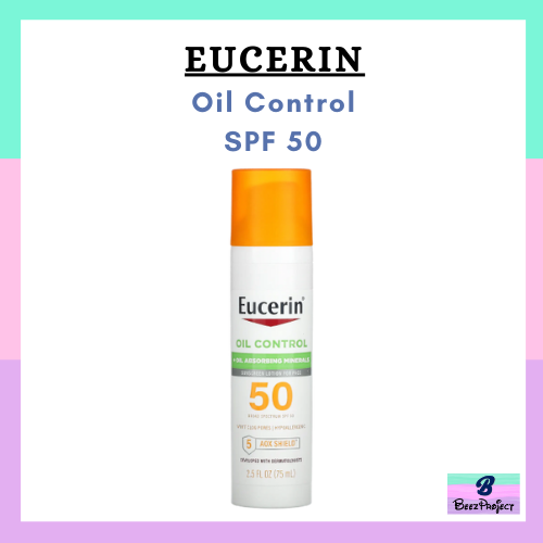 Eucerin Oil Control Face Sunscreen Lotion SPF50 Lazada PH