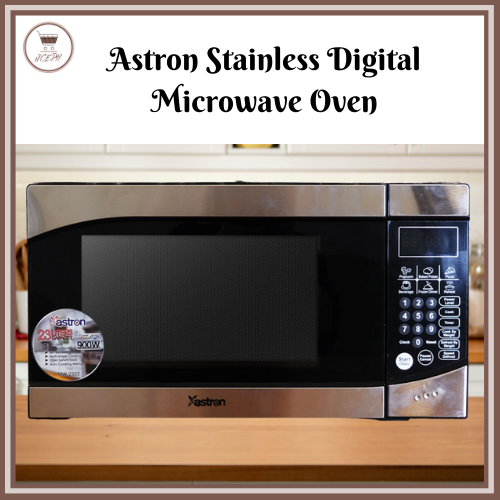 ASTRON STAINLESS DIGITAL MICROWAVE OVEN/ MICROWAVE/ OVEN/ DIGITAL OVEN