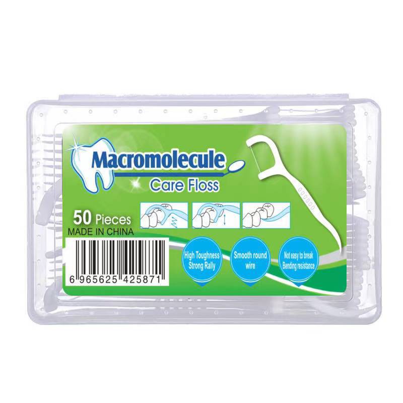 HomeNB. Macromolecule Care Floss Dental Floss Contents 50pcs