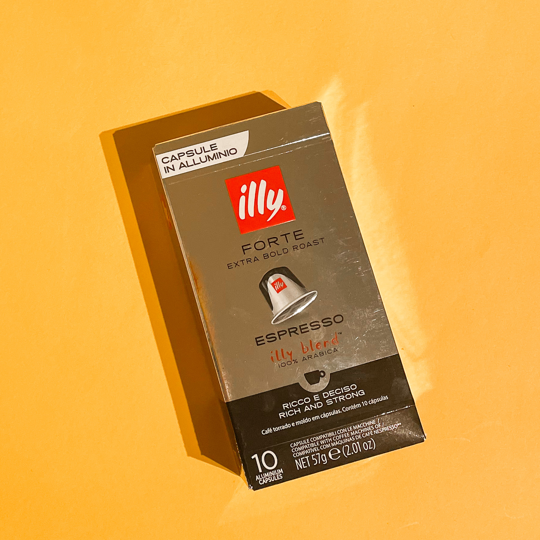 illy Intenso Espresso 10 Capsule Compatibili con le Macchine Nespresso* 57  g