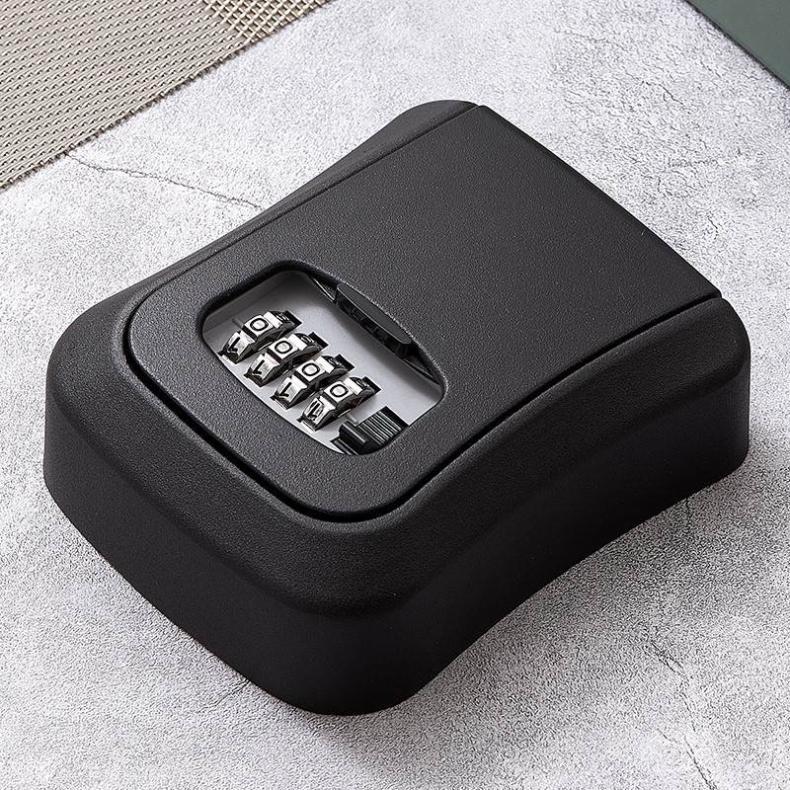 Key Storage Box Combination Lock High Capacity Outdoor Wall Mounted