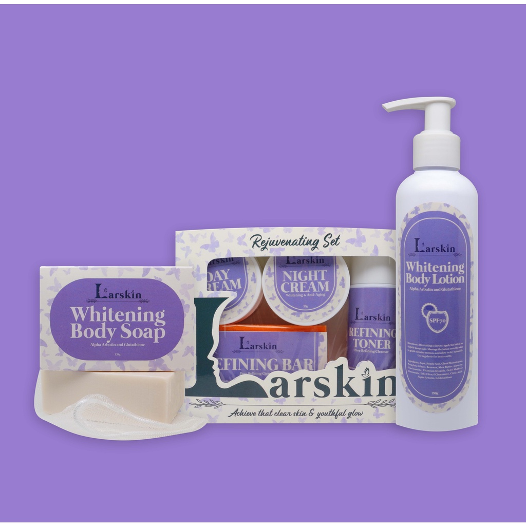 Larskin Face and Body skin care set Lazada PH