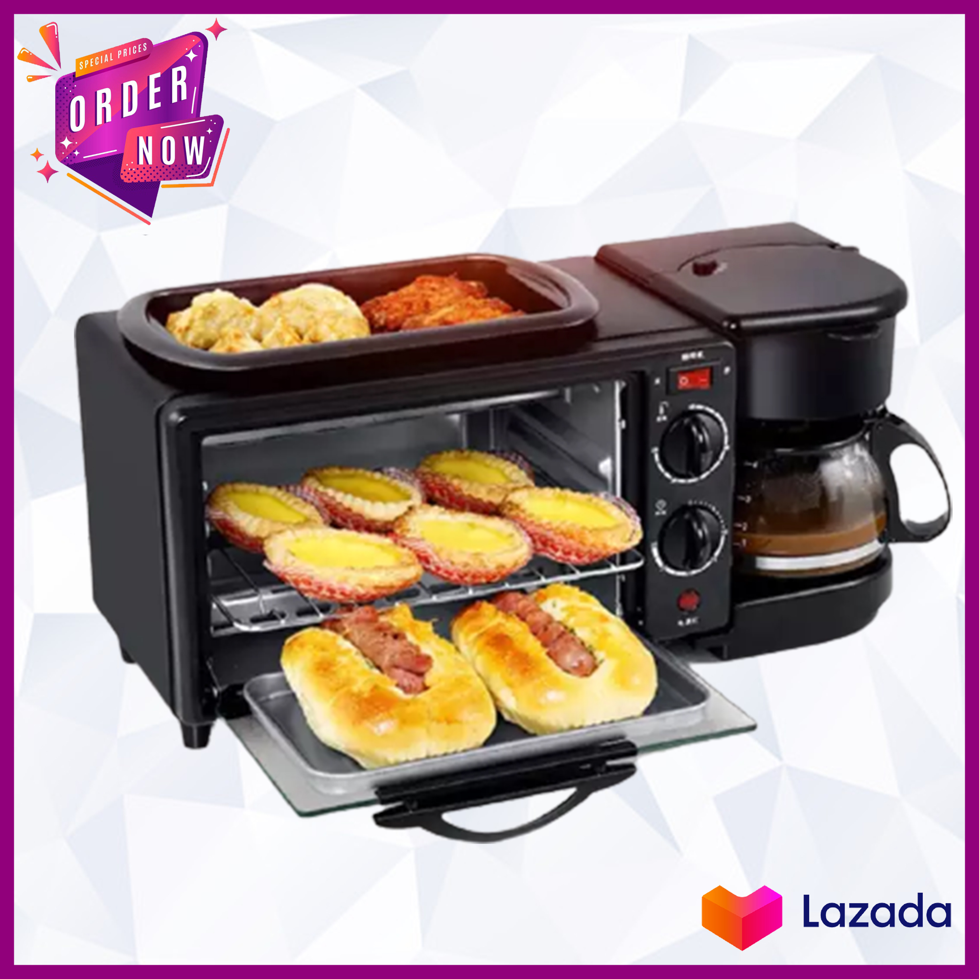 mini oven 3 in 1