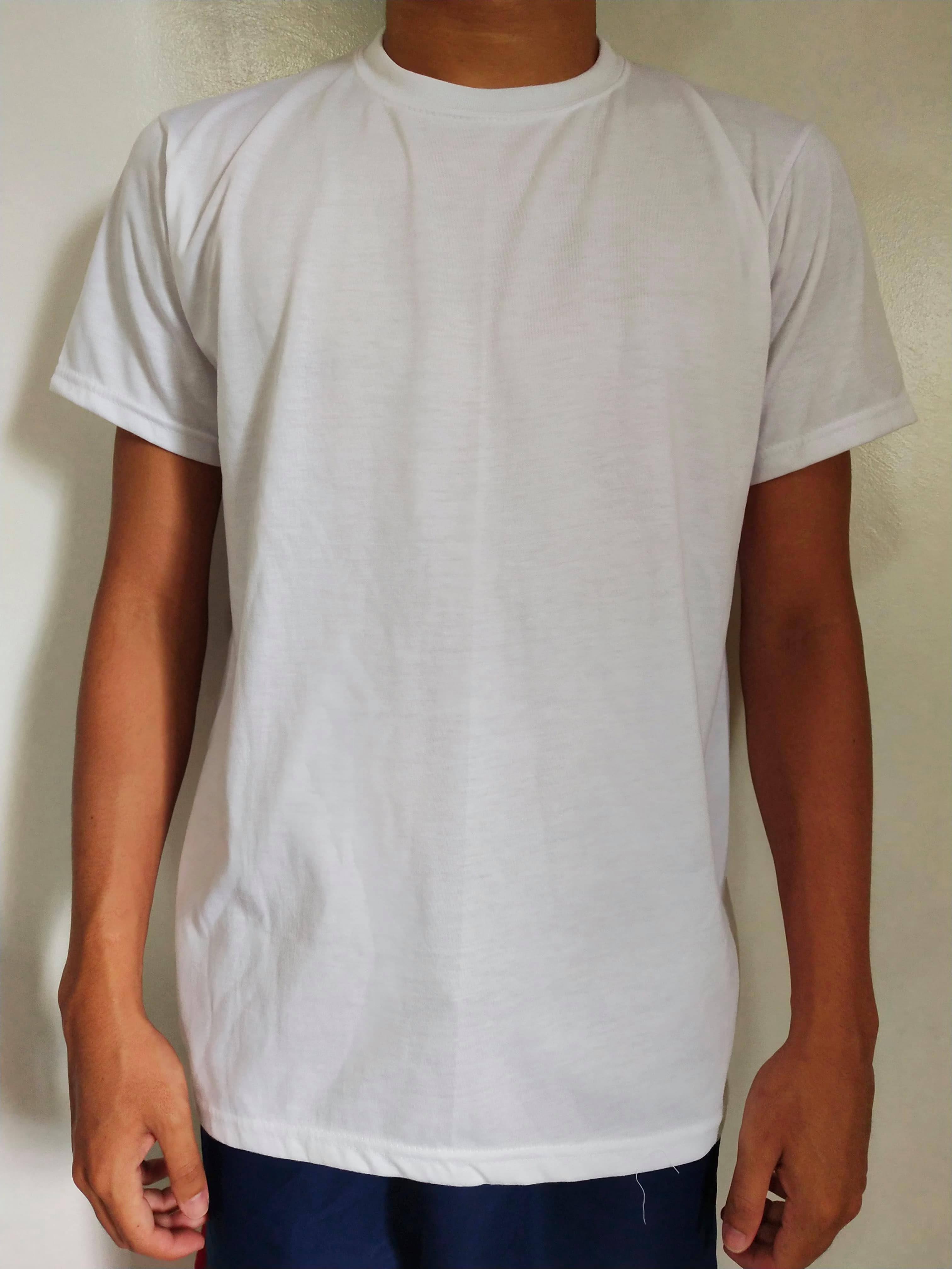 plain tshirt white