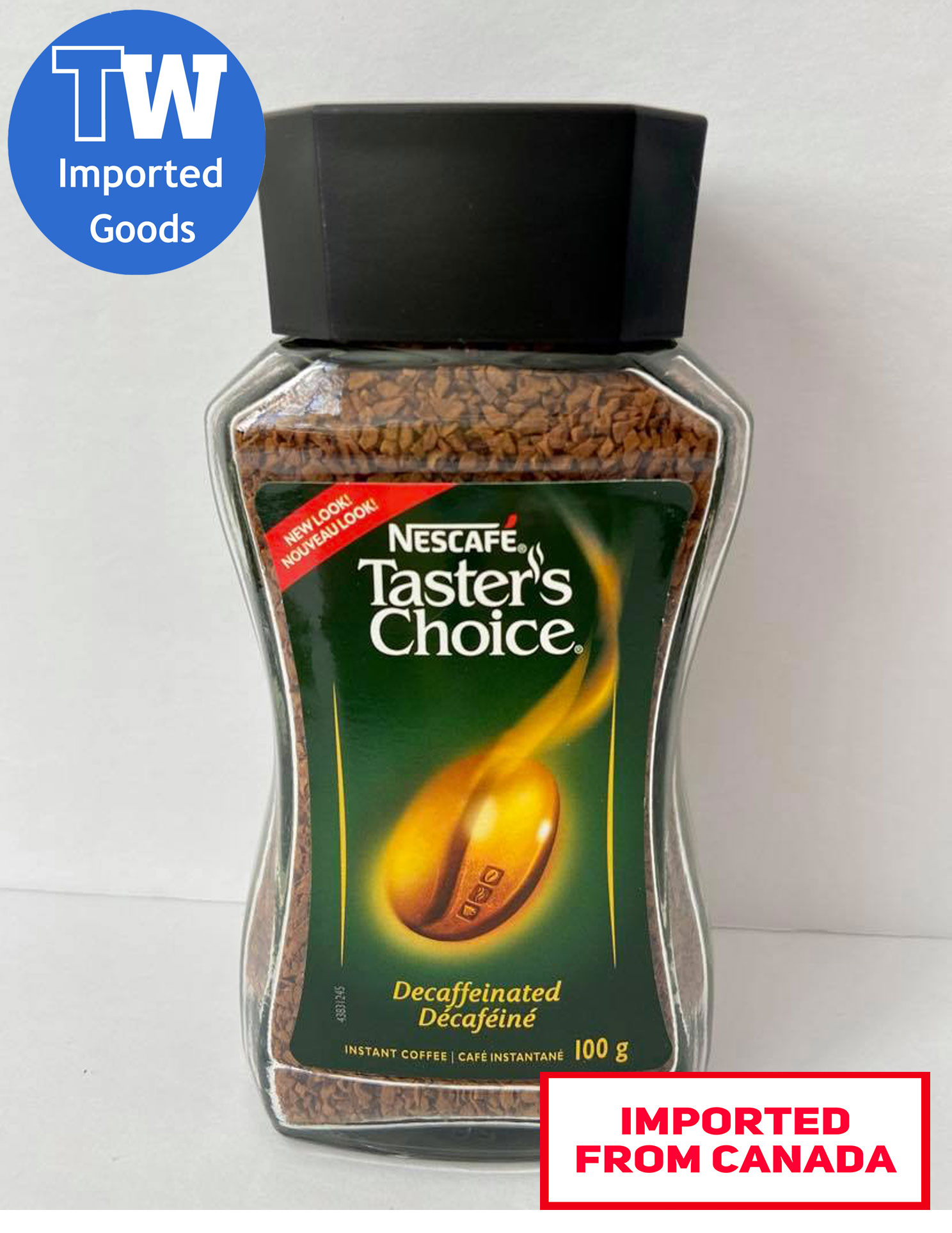 *PRODUCT OF CANADA* Nescafé Taster's Choice DECAFFEINATED Instant