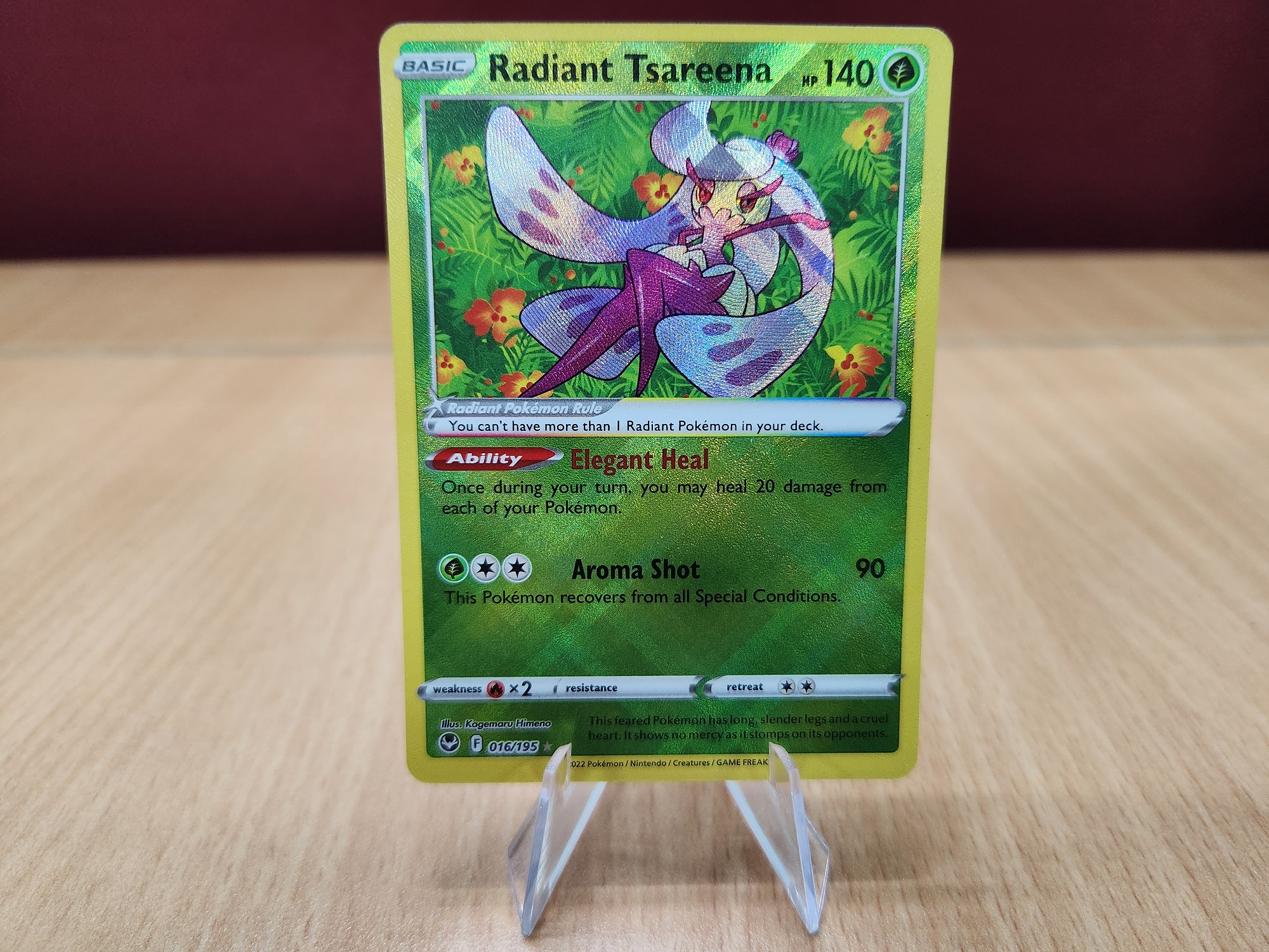 Radiant Tsareena - 16/195 - Ultra Rare Sword and Shield - Pokemon Card  Singles Family Game Genre 8 Years And Above Recommended Age - Lazada |  Lazada PH