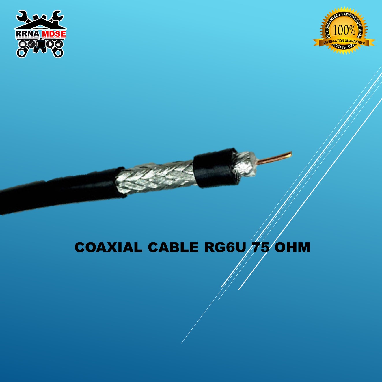 WIREMAX COAXIAL CABLE RG6U 75 OHM HIGH QUALITY Lazada PH