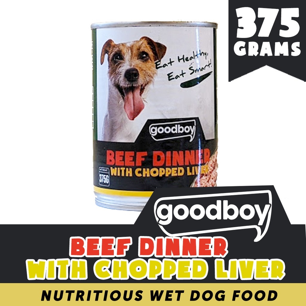 Good Boy Dog Food Canned Beef Dinner With Chopped Liver Variant For