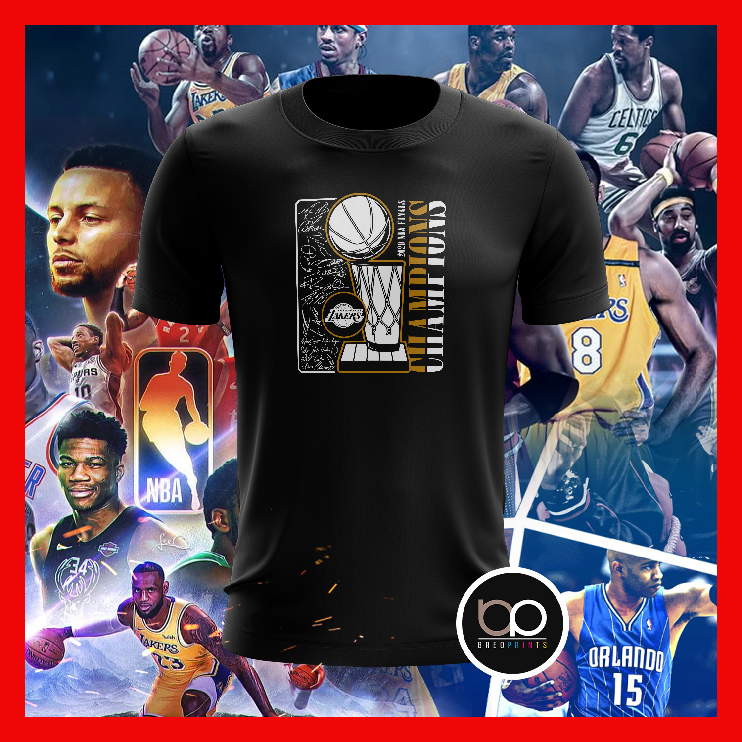 Premium Ring NBA 2020 Finals Champions Lakers Los Angeles shirt