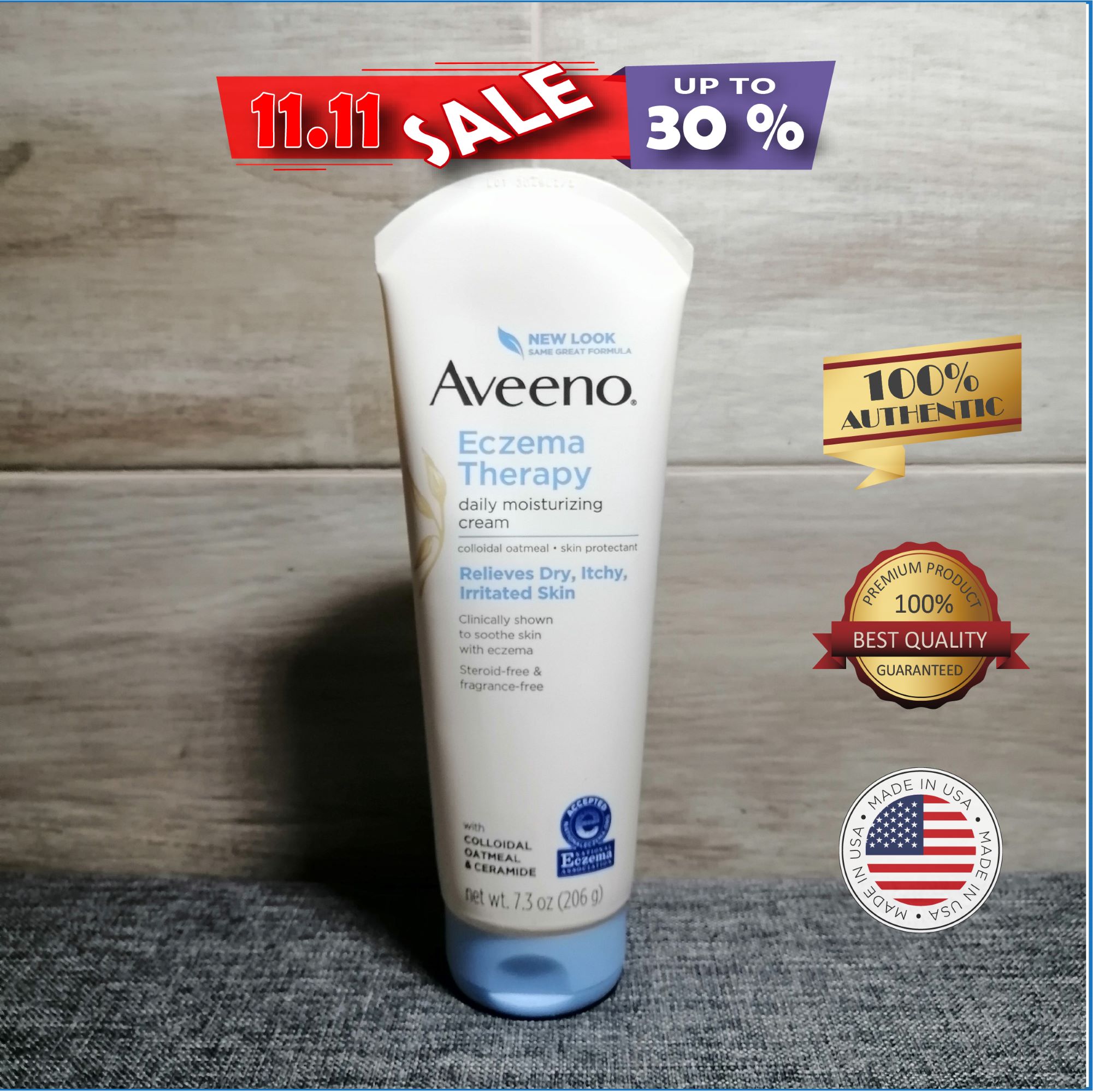Aveeno Eczema Therapy Daily Soothing Body Cream For Dry And Itchy
